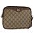 Borsa a Spalla GUCCI GG Supreme PVC Beige Oro 89 02 068 Auth 180116 D'oro