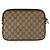 Borsa a Spalla GUCCI GG Supreme PVC Beige Oro 89 02 068 Auth 180116 D'oro - vista 3