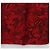 VALENTINO Pañuelo de seda floral Rojo Auth am11699V Roja - vista 9