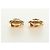 Orecchini CHANEL COCO Mark in metallo Gold Tone CC Auth 181301V - vista 5
