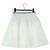 Falda Miu Miu de algodón blanca Auth 182059M Blanco - vista 2