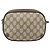 Borsa GUCCI GG Supreme Web Sherry Line PVC Beige Oro 156 02 066 Auth 171266 D'oro - vista 3