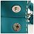 Borsa a mano PRADA Galleria in pelle 2way Blu Argento Auth yk20397SAM - vista 7
