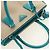 Borsa a mano PRADA Galleria in pelle 2way Blu Argento Auth yk20397SAM - vista 8