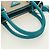 Borsa a mano PRADA Galleria in pelle 2way Blu Argento Auth yk20397SAM - vista 9