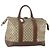 Borsa Boston GUCCI GG Supreme Web Sherry Line in PVC Beige Rosso Auth 180195