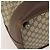 Borsa Boston GUCCI GG Supreme Web Sherry Line in PVC Beige Rosso Auth 180195 - vista 11