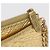 CHANEL COCO Clutch Bag Kalbsleder Gold CC Authentisch 182873SAM Golden - Ansicht 14