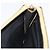 CHANEL COCO Clutch Bag Kalbsleder Gold CC Authentisch 182873SAM Golden - Ansicht 18