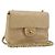 CHANEL Mini Matelasse Chain Shoulder Bag Lamb Skin Beige Gold CC Auth ka4523A D'oro
