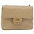 CHANEL Mini Matelasse Chain Shoulder Bag Lamb Skin Beige Gold CC Auth ka4523A D'oro - vista 2