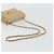 CHANEL Mini Matelasse Chain Shoulder Bag Lamb Skin Beige Gold CC Auth ka4523A D'oro - vista 7