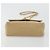 CHANEL Mini Matelasse Chain Shoulder Bag Lamb Skin Beige Gold CC Auth ka4523A D'oro - vista 9