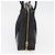 Borsa a Spalla CHANEL V Stitch Cotone Nero Oro CC Auth bs35307 D'oro - vista 5
