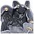 Zaino Salvatore Ferragamo Vala Chain in tela nero e oro Auth BA13178 D'oro - vista 16
