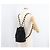Zaino Salvatore Ferragamo Vala Chain in tela nero e oro Auth BA13178 D'oro - vista 20