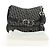 Borsa a tracolla Christian Dior Trotter Canvas Nera Argento Auth bs35297SAV Nero - vista 27