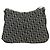 Borsa a tracolla Christian Dior Trotter Canvas Nera Argento Auth bs35297SAV Nero - vista 3