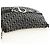Borsa a tracolla Christian Dior Trotter Canvas Nera Argento Auth bs35297SAV Nero - vista 6