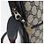 GUCCI GG Supreme Sherry Line Shoulder Bag PVC Navy Gold Auth 180181 Golden Navy blue - view 14