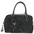 PRADA Hand Bag Nylon Black Silver Auth ki6652SM Silvery - view 2