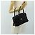 PRADA Hand Bag Nylon Black Silver Auth ki6652SM Silvery - view 25