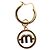 Miu Miu Pierce metallico Gold Tone Auth 181299M - vista 2