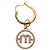 Miu Miu Pierce metallico Gold Tone Auth 181299M - vista 3
