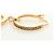 Miu Miu Pierce metallico Gold Tone Auth 181299M - vista 9