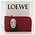 LOEWE Studio Ghibli Spirited Away Kaonashi Tarjetero Rojo Oro Auth 167382SM Roja Dorado - vista 12