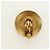 Orecchini CHANEL COCO Mark in metallo Gold Tone CC Auth 181300V - vista 10