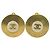 Orecchini CHANEL COCO Mark in metallo Gold Tone CC Auth 181300V - vista 2