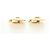 Orecchini CHANEL COCO Mark in metallo Gold Tone CC Auth 181300V - vista 4