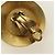 Orecchini CHANEL COCO Mark in metallo Gold Tone CC Auth 181300V - vista 7