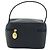 Borsa Vanity Christian Dior in pelle blu navy e oro Auth 182020A D'oro - vista 3