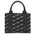 BALENCIAGA Borsa a mano Canvas 2way Nero Argento 620882 Auth ka4467 - vista 3