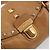 Bolso Tote PRADA de piel beige dorado Auth 181853A - vista 14