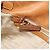 Bolso Tote PRADA de piel beige dorado Auth 181853A - vista 19