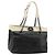 Borsa Tote CHANEL Boy Chanel in pelle di vitello nera e argento CC Auth bs35348 Nero