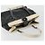 Borsa Tote CHANEL Boy Chanel in pelle di vitello nera e argento CC Auth bs35348 Nero - vista 6