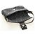 FENDI Zucca Canvas Mamma Baguette Shoulder Bag Wool Gray Silver Auth yk20376SAV Marrone Argento - vista 16