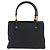 Borsa GUCCI GG Canvas Bamboo Nera 112526 Auth 182862 Nero - vista 3
