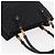 Borsa GUCCI GG Canvas Bamboo Nera 112526 Auth 182862 Nero - vista 7