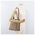 Borsa a Spalla GUCCI GG Canvas Beige Oro 110292 Auth 182469 D'oro - vista 23