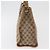 Borsa a Spalla GUCCI GG Canvas Beige Oro 110292 Auth 182469 D'oro - vista 6