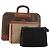 Céline CELINE Bolsa de lona Macadam C Macadam em PVC e couro Marrom Autêntica 174584 Preto Bege