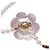 Gioielli CHANEL Camelia in Perla Bianca - 103517 Bianco - vista 6