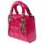 Borsa DIOR Lady Dior in Pelle Rosa - 103538 - vista 4
