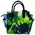Borsa mini Atlantique con stampa floreale blu / verde Reed Krakoff Multicolore - vista 3