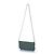 Zadig & Voltaire, Borsa a tracolla in pelle verde Rock - vista 3